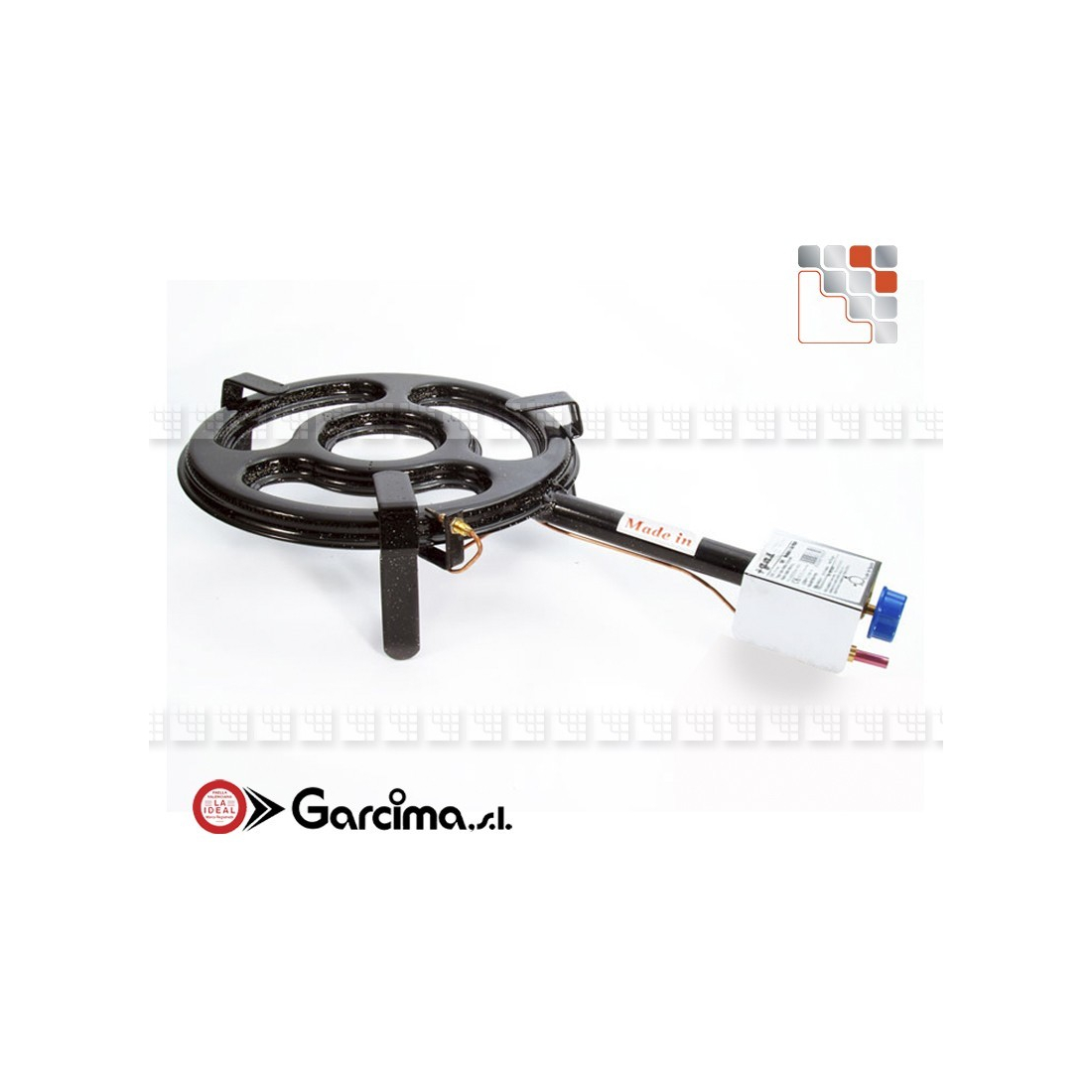 Garcima L20 Pro CTE Paella Burner G05-76320 GARCIMA® LaIdeal Garcima Paella Gas Burners