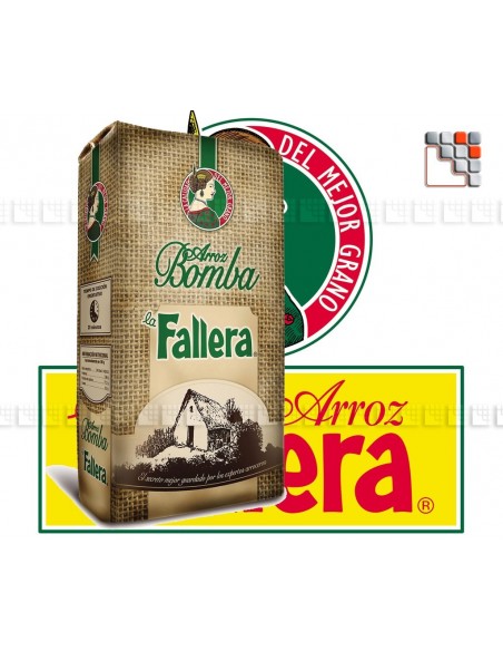 Riz La Fallera Bomba Extra ZR1-F02 A la Plancha® Spécialités du Terroir