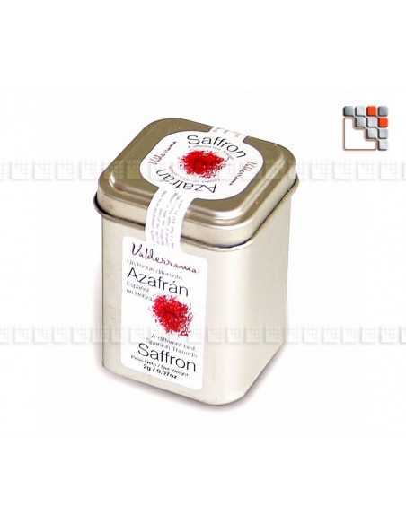Saffron from La Mancha Box 2gr ZS1-F03 A la Plancha® Local specialties