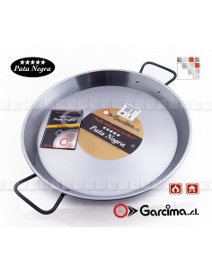Dish Paella D30 PataNegra Induction Garcima G05-85130 GARCIMA® LaIdeal Paella Poli dish PataNegra Garcima