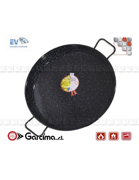 Kit Paella 80L Emaille Garcima G05-K20280 GARCIMA® LaIdeal Kit Plat Paella Garcima