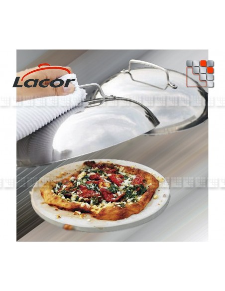 Cloche Inox D280 Spéciale Plancha LACOR L10-69029 LACOR® Ustensiles Special Cuisine Plancha
