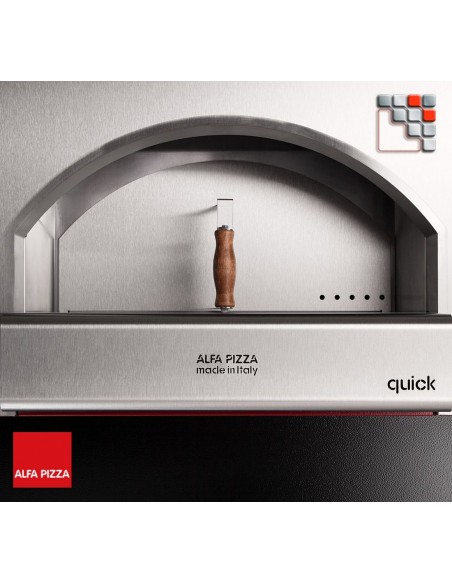 Oven QUICK PRO Gas 7 Alfa Forni A32-QUICKPIZ-GAS ALFA FORNI® Mobile ovens ALFA FORNI