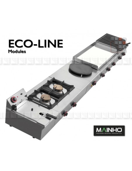 Gas ELE -93G Eco-Line MAINHO M04- ELE 93G MAINHO® ECO -LINE Range for Compact Kitchen or Food-Truck