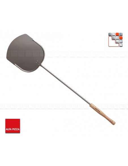 Pizza Shovel Stainless Steel 90 Large Alfa Forni A32-ISETP90 ALFA FORNI Accessoires Spécial Pizza Ustensils