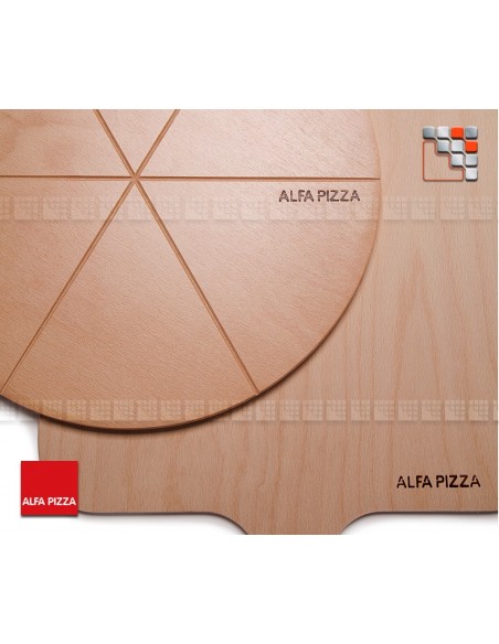 Tray has Cut out Pedestal with Alfa Pizza A32-PLDPIZ ALFA PIZZA Accessoires Spécial Pizza Ustensils
