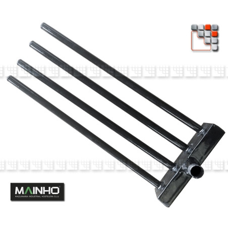 Parrilla de acero inoxidable Rampa de gas PBI Mainho M36-124 MAINHO SAV - Accessoires Piezas de repuesto mainho