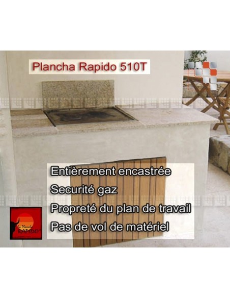 Plancha Rapido T A17-T A la Plancha® Plancha Mobile to Ask
