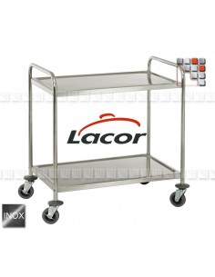 Trolley Plancha US95 L10-66249 LACOR® Wood & stainless steel Outdoor Trolley