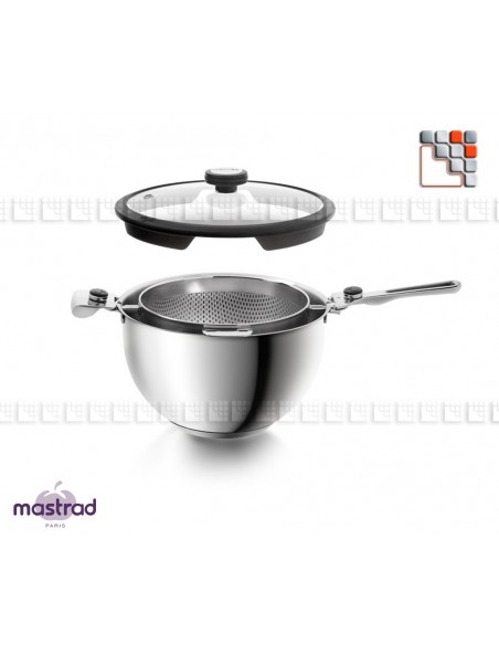 Saucepan & Strainer Combo 24 cm - Balancia of MASTRAD M12-F61900 Mastrad® Cooking