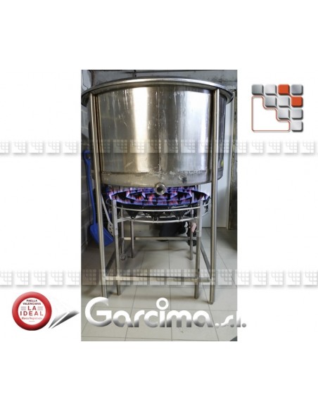 Garcima D80P CTE Paella Burner G05-20803 GARCIMA® LaIdeal Garcima Paella Gas Burners