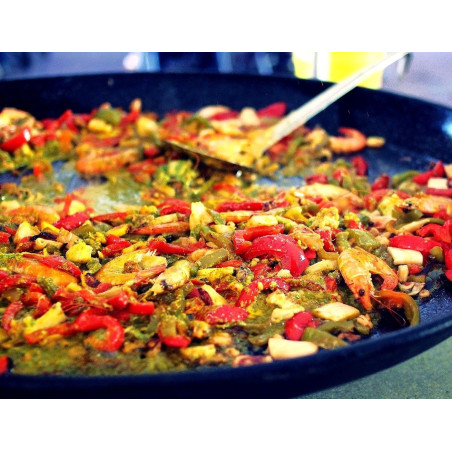 Bruciatore A Gas Per Paella Garcima Da 60 Cm - Consumo 1750 G/h, Filettatura Spagnola Sinistrorsa