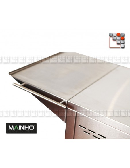 Pack Plancha NC-60NTB MAINHO M04-CNE80NC60TB A la Plancha® Plancha Premium NOVOCROM NOVOSNACK