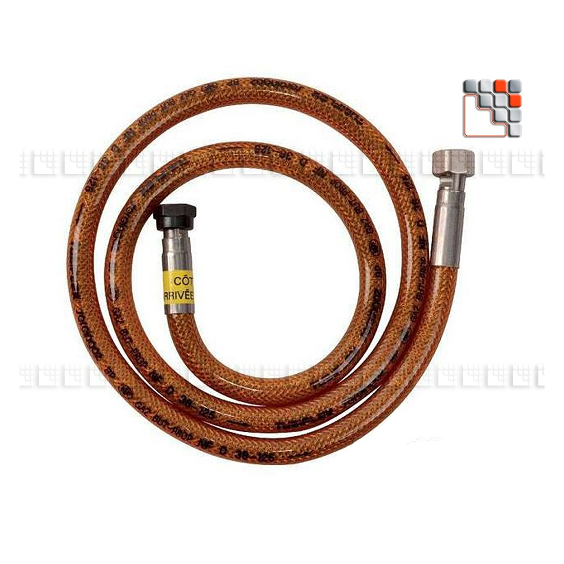 Stainless Steel Butane Propane Gas Hose C06-H2602G Clesse industries¨ Gas Accessories