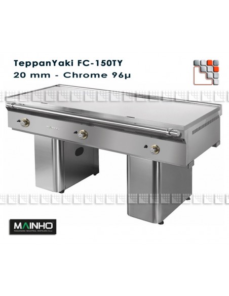Teppanyaki FC -150/7 TY UNICROM MAINHO M04- FC 150/7TY MAINHO® Fry-Top Teppanyaki 70 UNICROM UNISNACK