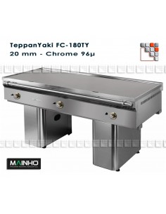 Teppanyaki FC -180/7 TY UNICROM MAINHO M04-FC180/7TY MAINHO® Fry-Top - Teppanyaki UNICROM UNISNACK