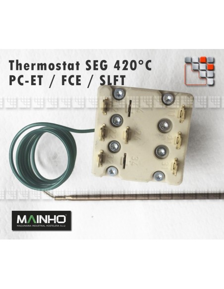 Safety thermostat 420C 16A 400V MAINHO M36-3000244 MAINHO SAV - Accessoires Electric spare parts MAINHO