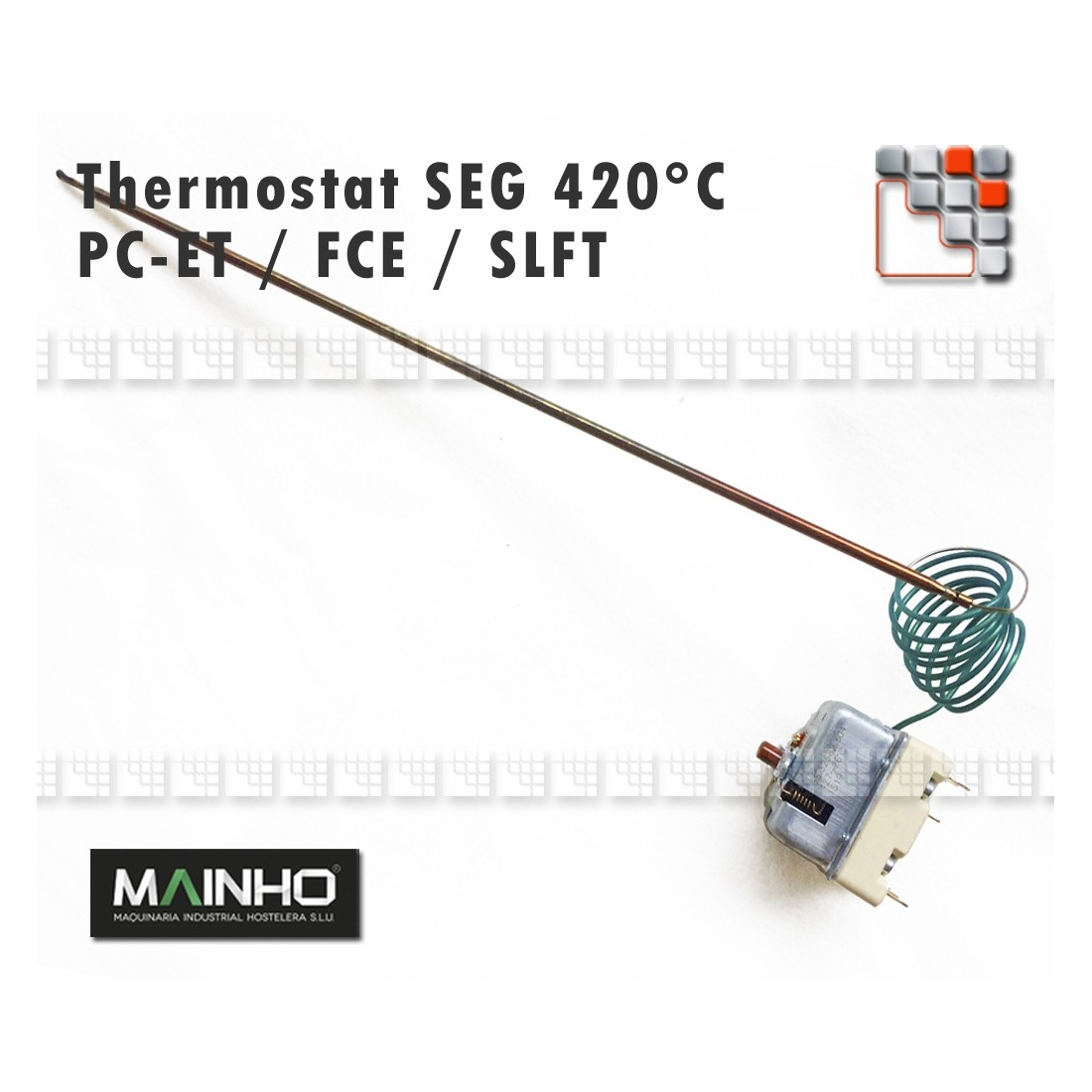 Thermostat de securité 420C 16A 400V MAINHO M36-3000244 MAINHO SAV - Accessoires Pièces détachées Electrique MAINHO