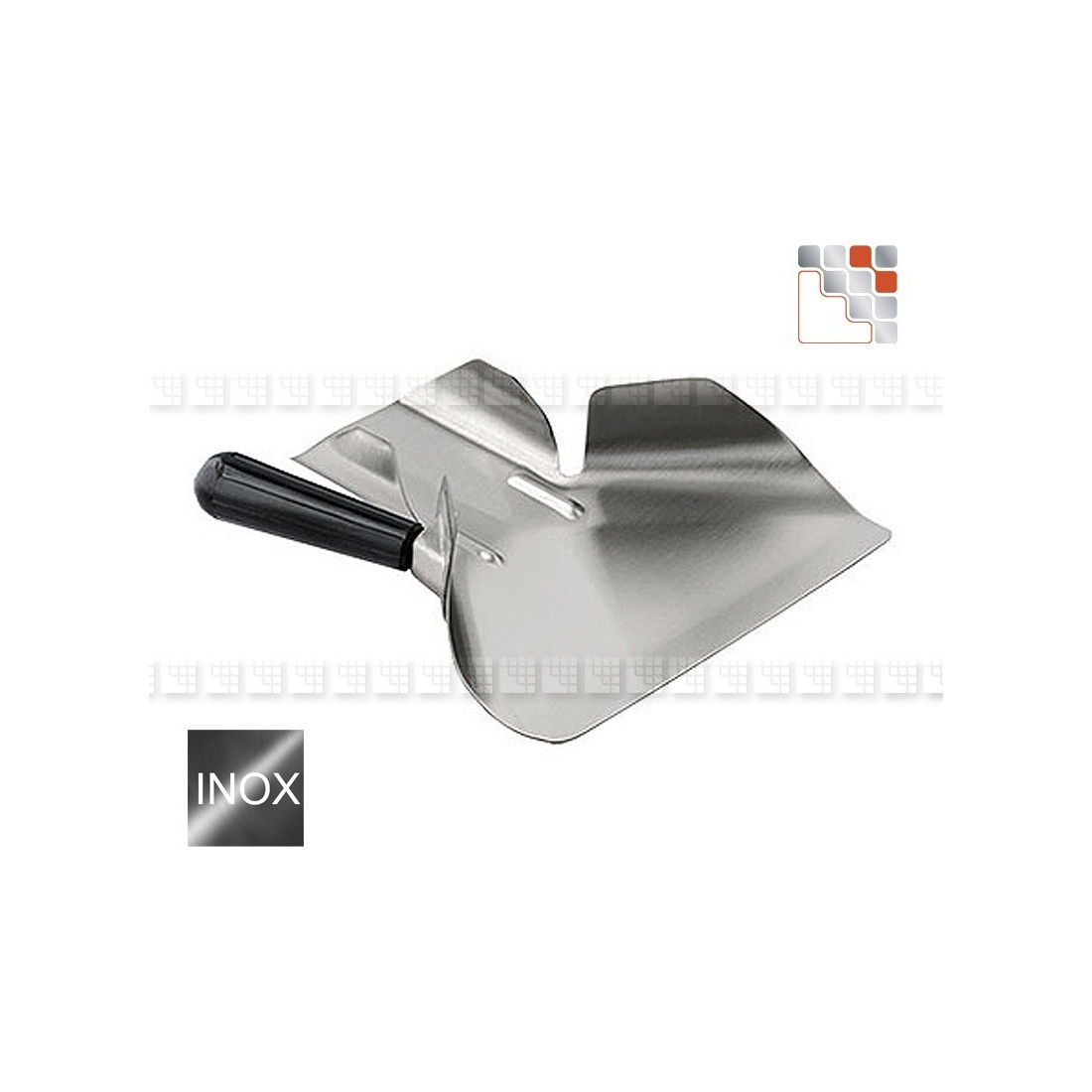 Mussels shovel 18/10 stainless steel LACOR A17-PMF A la Plancha® Cutlery