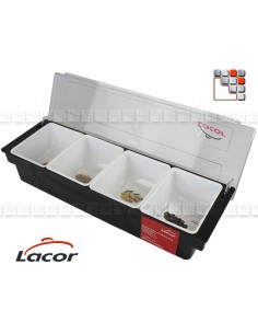Condiment box with lid LACOR L10-61134 LACOR® Kitchen Utensils