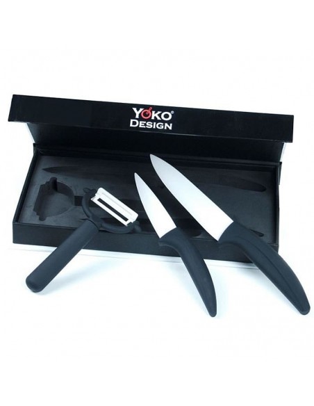 Ceramic Office Knife Set A LA PL A NC HA A17-ORK01 A la Plancha® Knives & Cutting