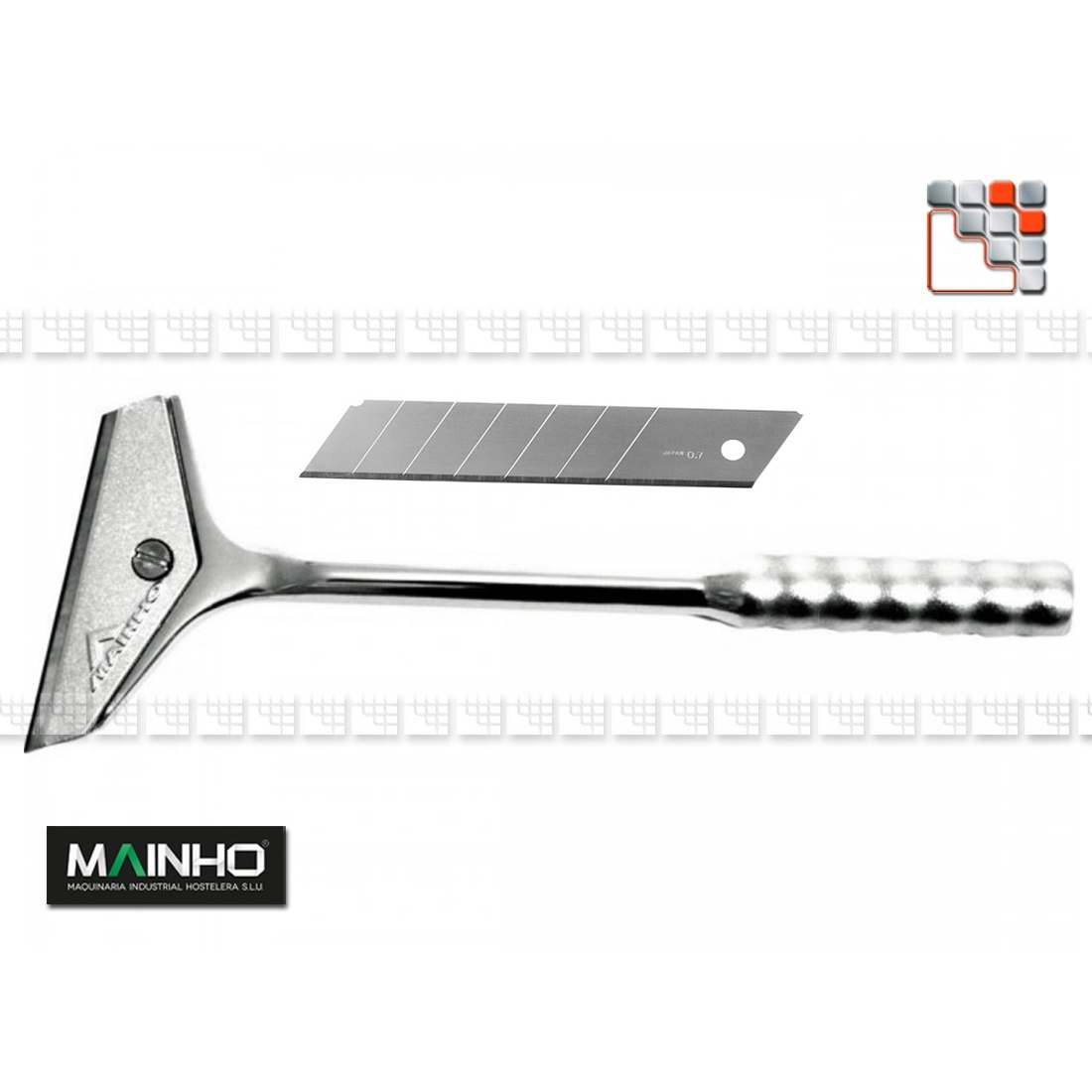 Hard Chrome Scraper MAINHO M36-ZC1 MAINHO SAV - Accessoires