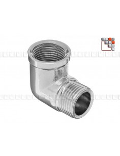 Gas Supply Fitting & Elbow M36-Z12 MAINHO® Gas accessories