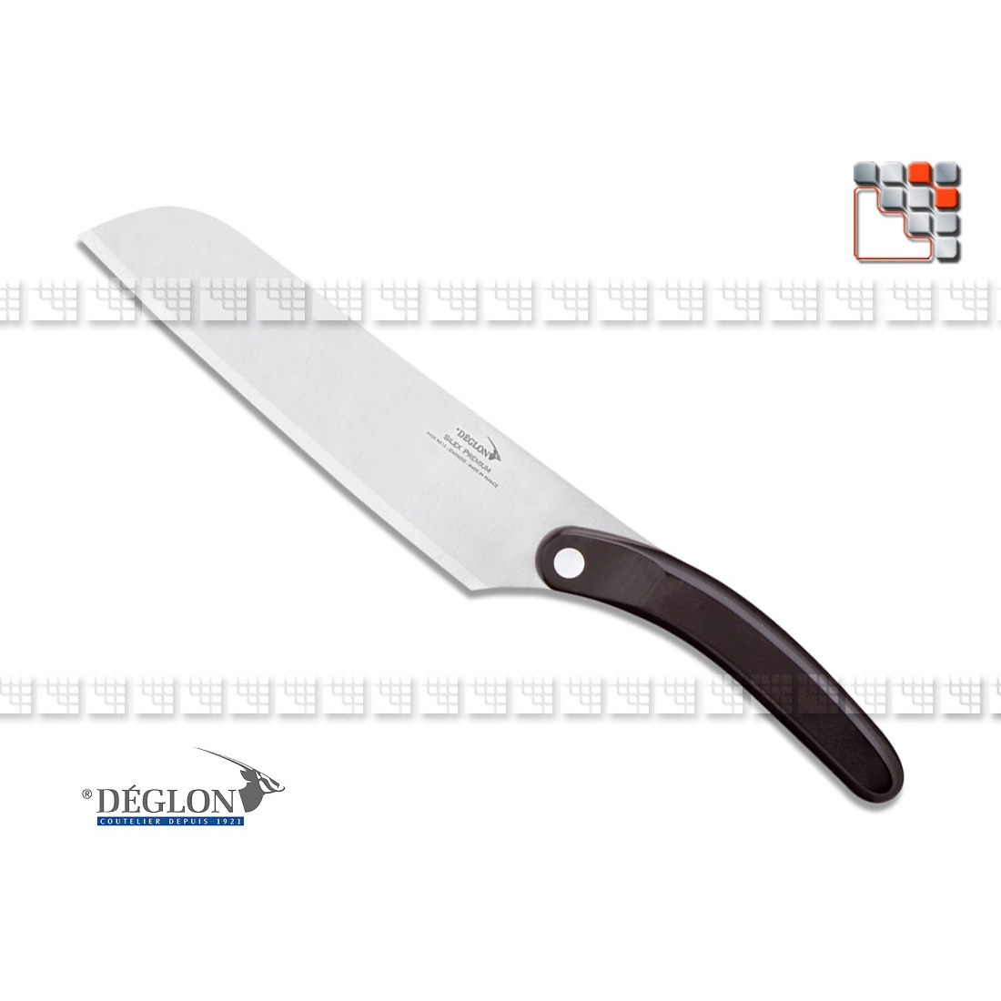 Santoku Knife Premium 18 DEGLON D15-N5914018C DEGLON® Knives & Cutting