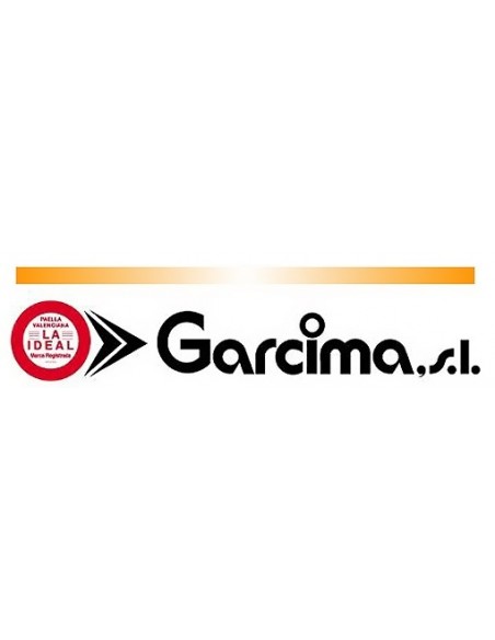 Ecumoire Inox et Bois Paella GARCIMA G46-70550 GARCIMA La Ideal - Accessoires Ustensiles Paella Garcima