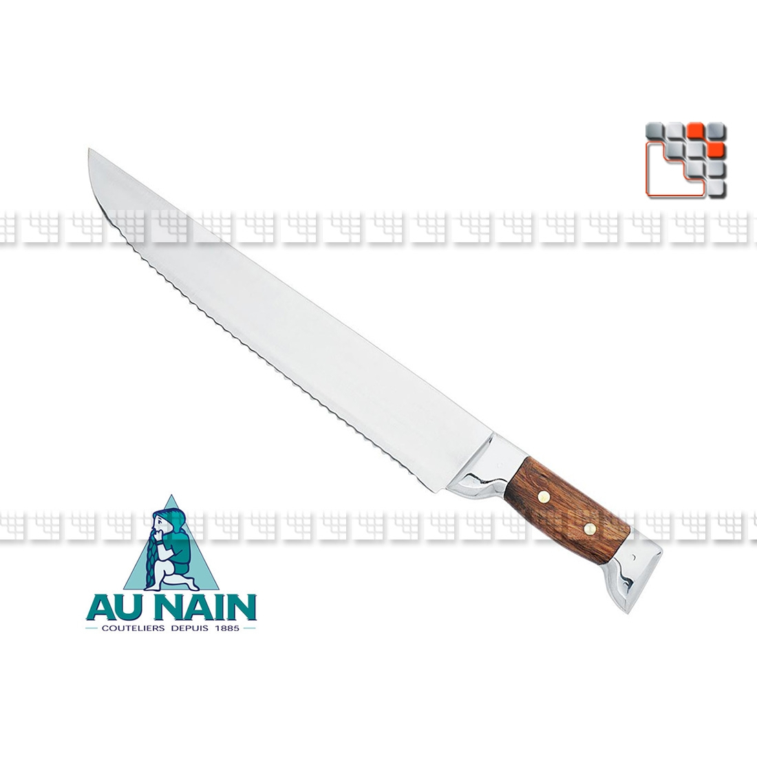 Couteau à Poisson Palissandre AUNAIN A38-1623201 AU NAIN® Coutellerie Couteaux & Découpe