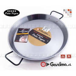 Paella dish D60 Polished PataNegra Garcima G05-85060 GARCIMA® LaIdeal Paella dish Polished PataNegra Garcima