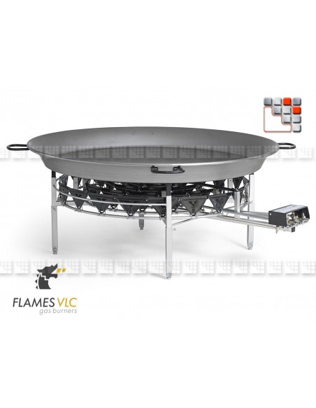 Bruleur Industriel O-1200 98 Kw Flames VLC F08-O1200 FLAMES VLC® Bruleur Gaz Flames VLC