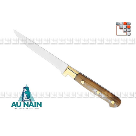 Horn steak knife 11 AUNAIN A38-1890305 AU NAIN® Coutellerie Cutlery Tableware