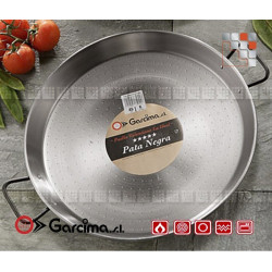 Paella dish D30 PataNegra Induction Garcima G05-85130 GARCIMA® LaIdeal Paella dish Polished PataNegra Garcima