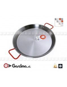 D55 Polished Paella Dish Garcima G05-10055 GARCIMA® LaIdeal Polished Paella Dish PataNegra Garcima