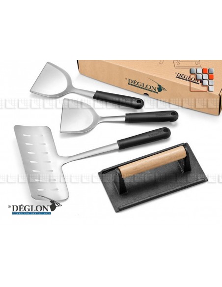Deglon 4 Utensil Plancha Kit D15-6444104 DEGLON® Special Plancha Kitchen Utensils