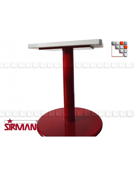 Piedestal rouge de Trancheuse SIRMAN S31-11001000 SIRMAN® Trancheuses Manuelles BERKEL