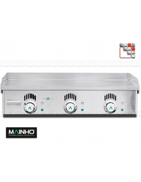 Plancha NSEM-80N Novo-Snack 240-400V MAINHO M04-NSEM80N MAINHO® Plancha Premium NOVOCROM NOVOSNACK
