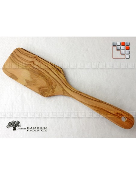 Plancha spatula L30 Olive wood LB B18-303033 LAURENT BARBIER France Cutlery