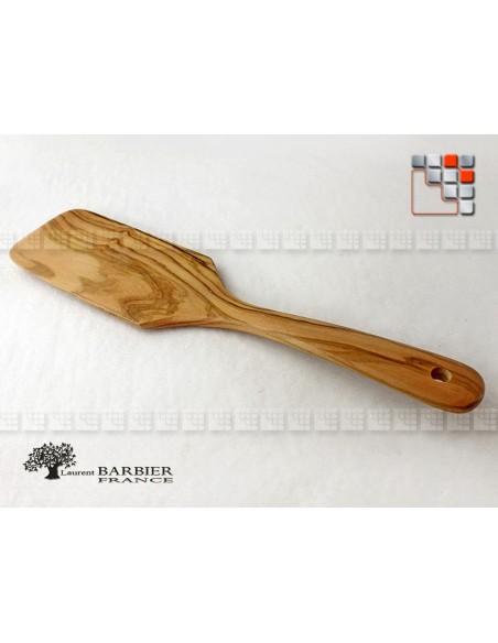 Plancha spatula L30 Olive wood LB B18-303033 LAURENT BARBIER France Cutlery