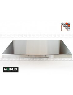 Stainless steel cover for Plancha and Grill M36-2024 MAINHO SAV - Accessoires MAINHO Spares Parts Gas