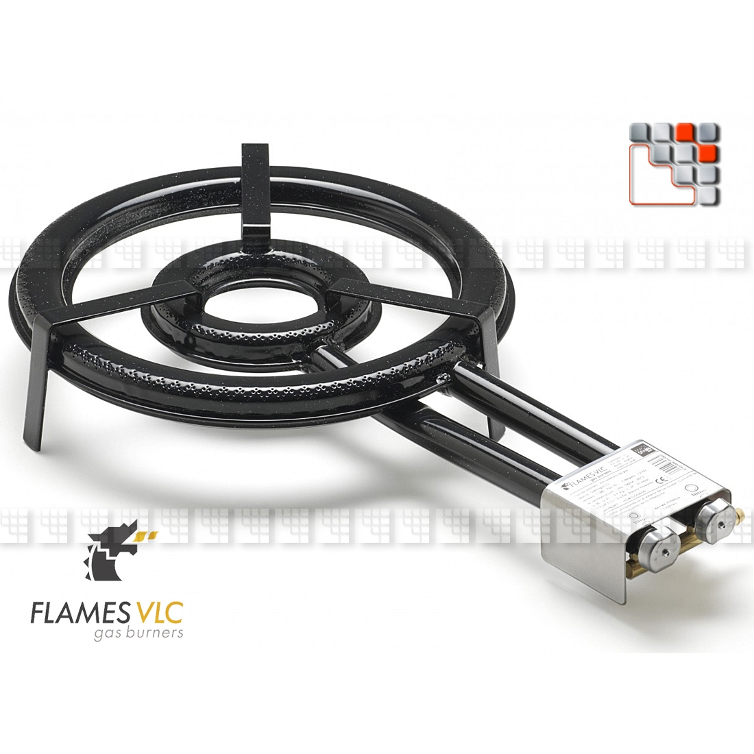 Bruleur Gaz T-380BFR VLC - Bruleur Gaz Flames VLC - FLAMES VLC®