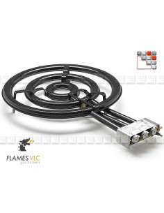 Gas Burner TT-600BFR VLC F08-TT600 FLAMES VLC® Burner Gas Flames VLC