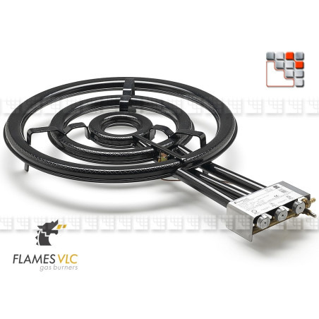 TT-600BFR VLC F08-TT600 quemador de gas FLAMES VLC® Quemador de gas de llamas VLC