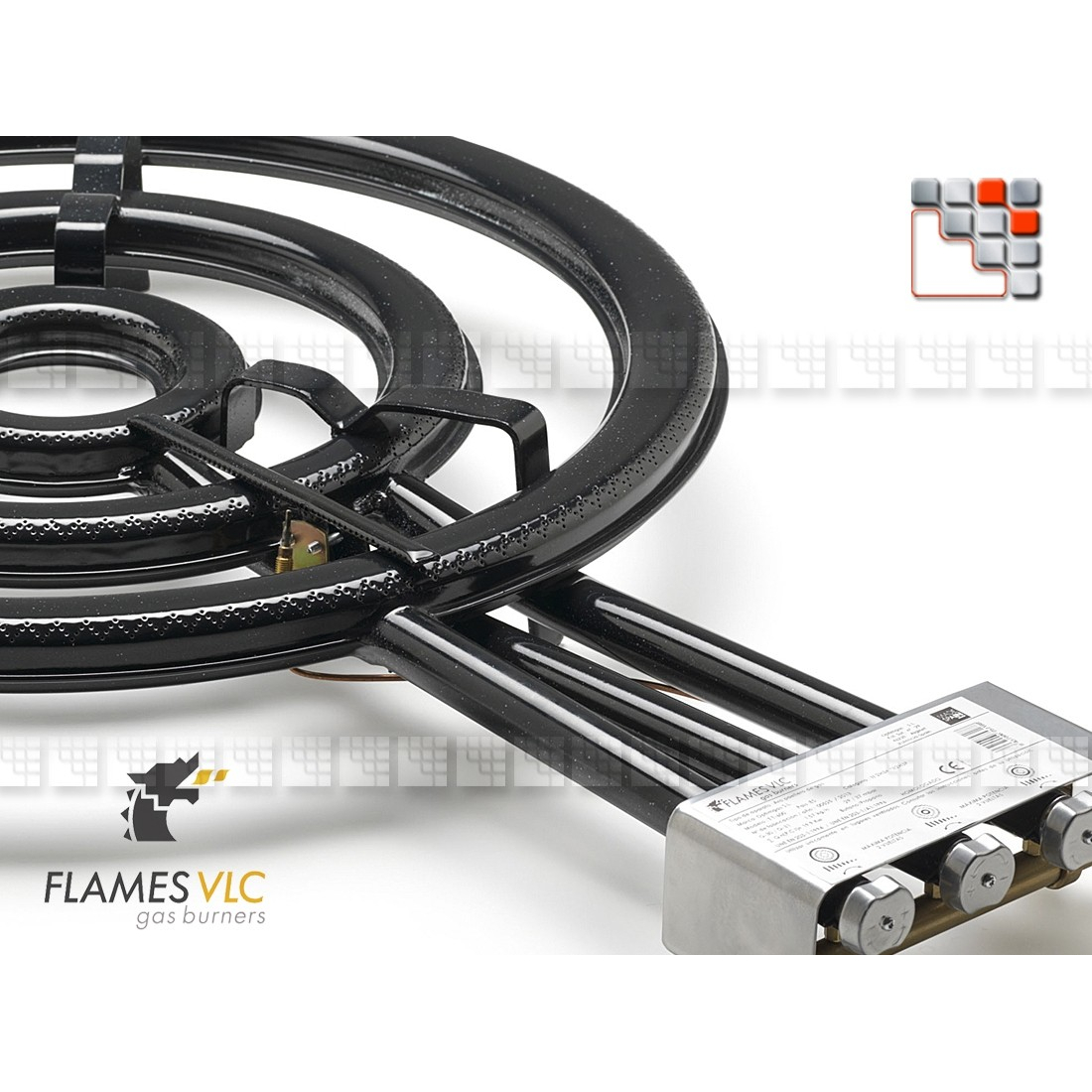 Bruleur Gaz TT-600BFR VLC - Bruleur Gaz Flames VLC - FLAMES VLC®