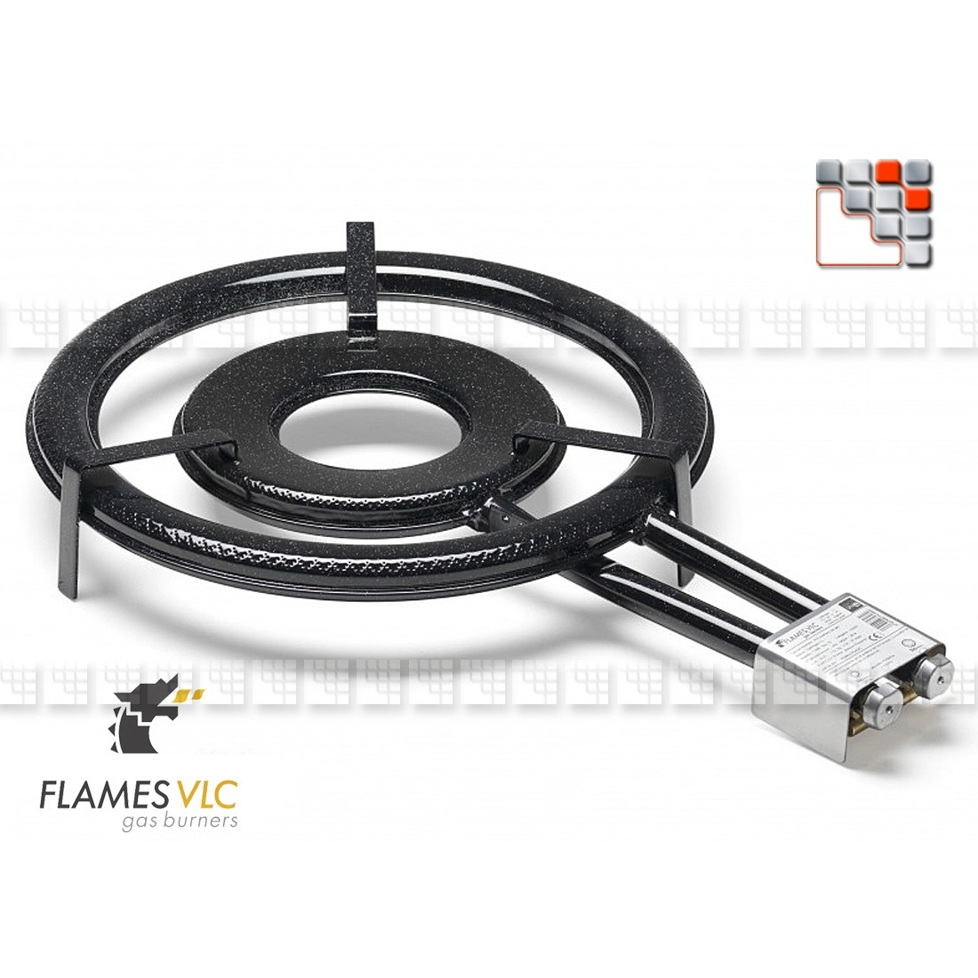 Gas Burner T-500BFR VLC F08-T500 FL AMES VLC® Gas Burner Flames VLC