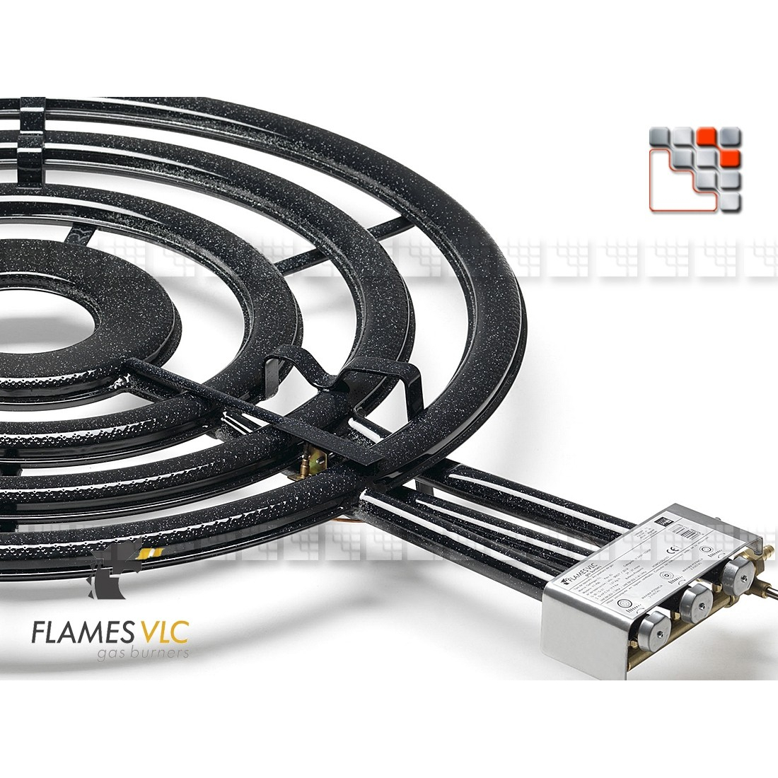 Bruleur Gaz T-380BFR VLC - Bruleur Gaz Flames VLC - FLAMES VLC®