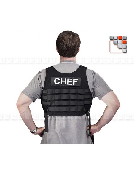 Breastplate CHEF Apron A17-HEK BERGHOFF® Special Plancha Kitchen Utensils