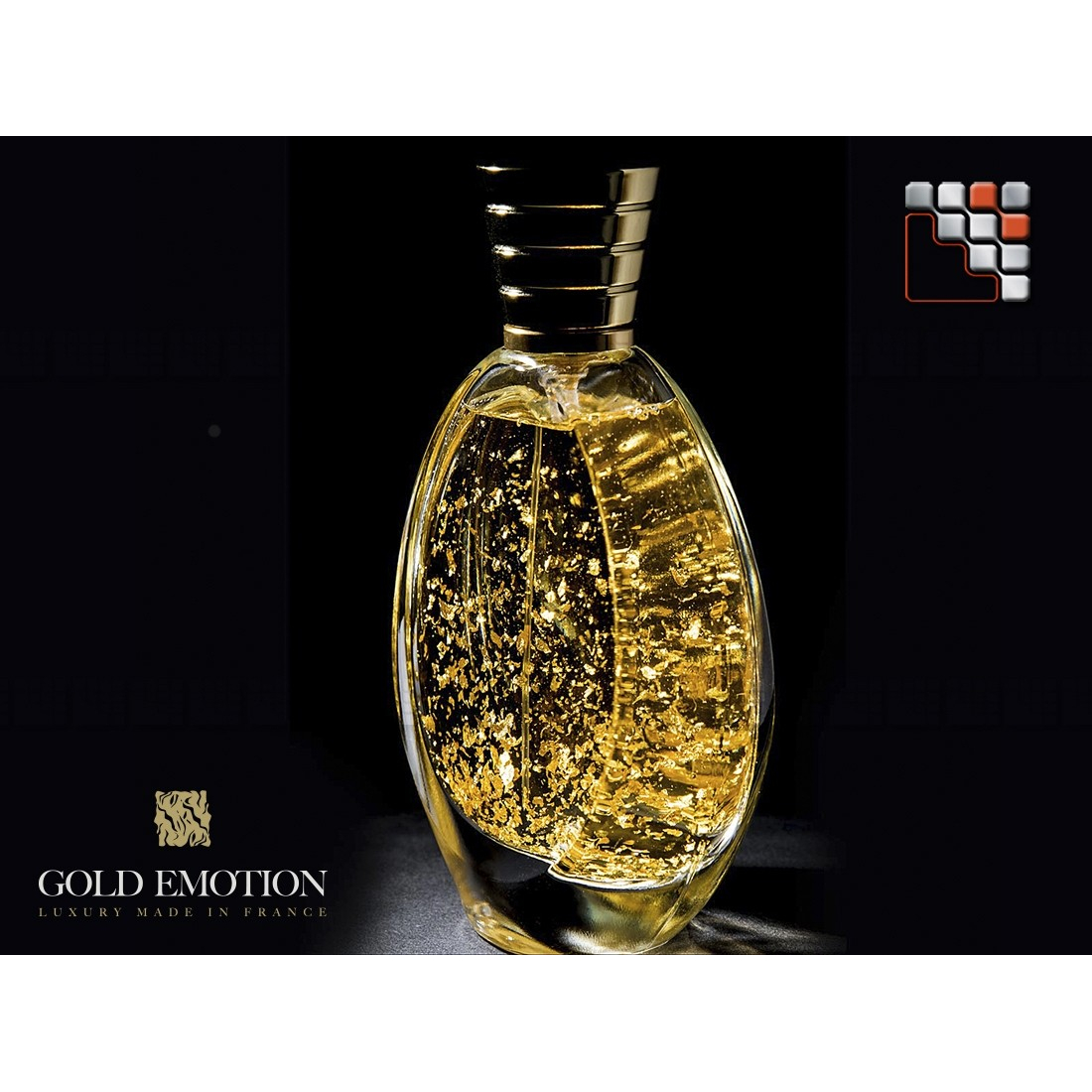 Parfum 24K Edition exclusive “I Love You” GoldEmotion G03-ORP GoldEmotion Idées Cadeaux