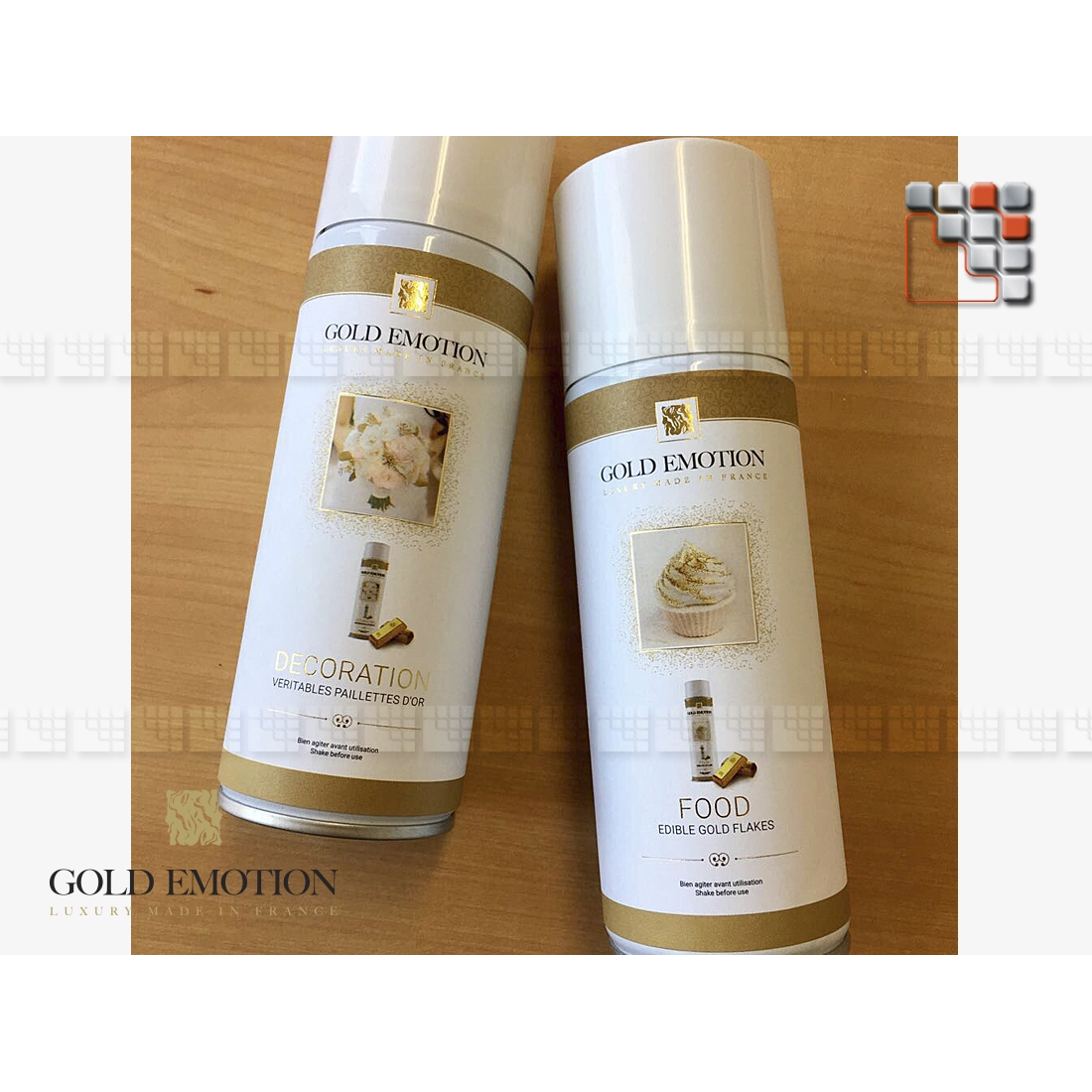 Pure 24K Edible Gold Spray G03-SP GoldEmotion Kitchen Utensils